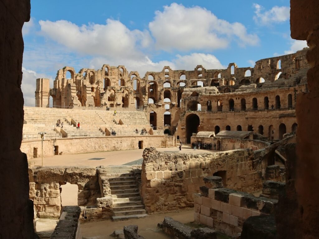 Anfiteatro romano de El Jem, Tunísia